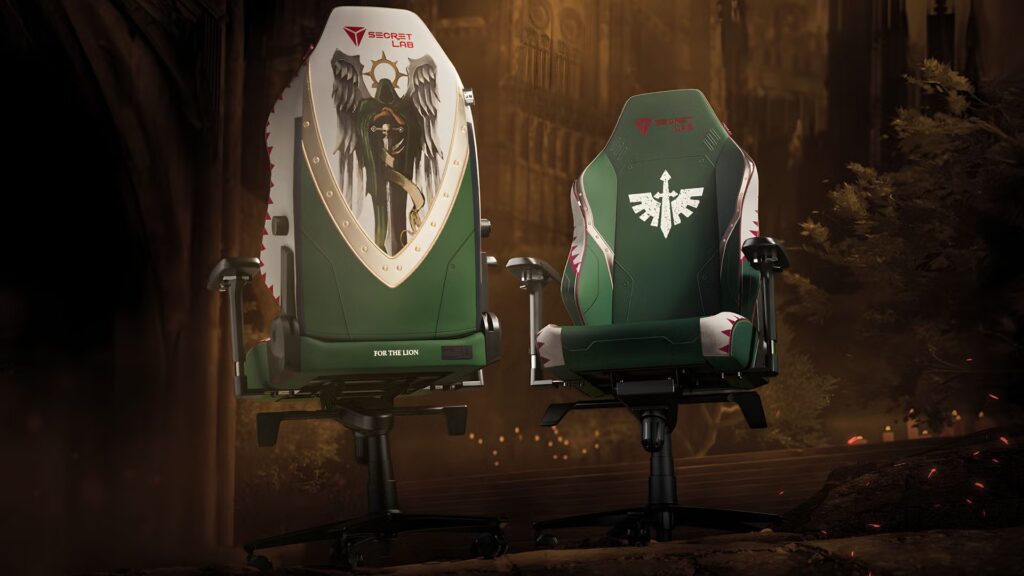 Secretlab lanza la nueva silla Warhammer 40,000 Dark Angels antes de Dawn Of War 4