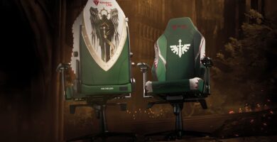Secretlab lanza la nueva silla Warhammer 40,000 Dark Angels antes de Dawn Of War 4