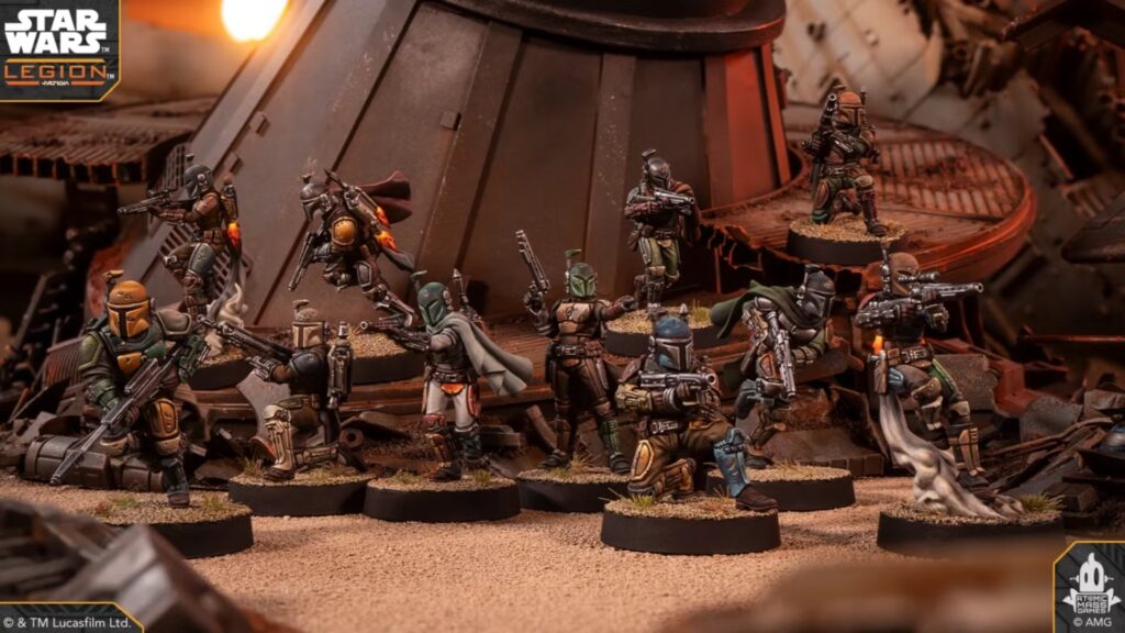Star Wars: Legion - Mandalorianos oficialmente revelados