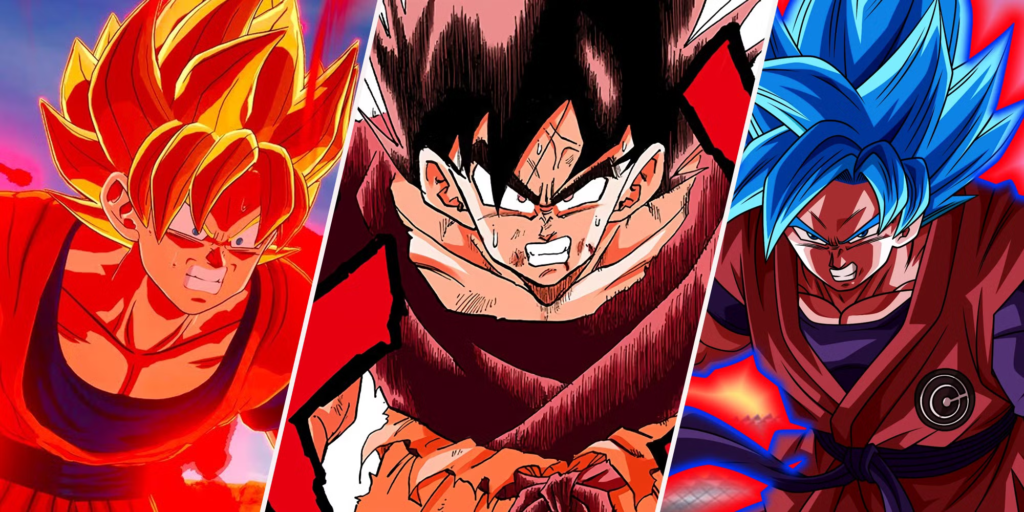 Las 10 versiones más potentes de Kaioken, clasificadas