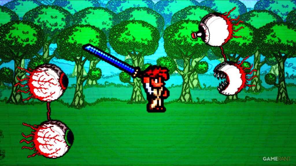 La última actualización de Terraria aborda las mecánicas de combate más rotas del juego