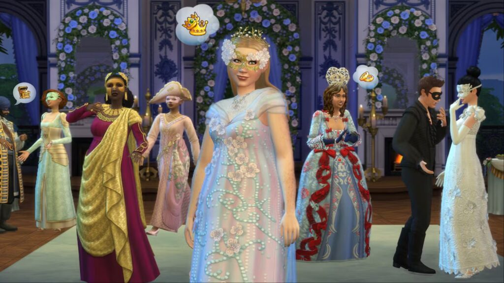 Hora de inicio y recompensas del evento de Los Sims 4 Bridgerton