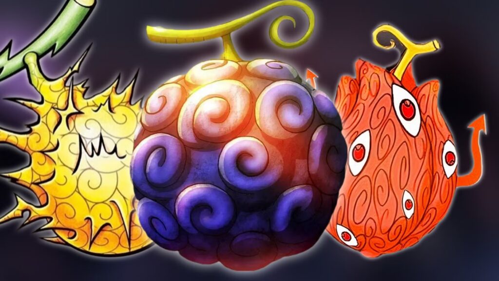 Después de 4 años, One Piece presenta las tres frutas del diablo de los dioses