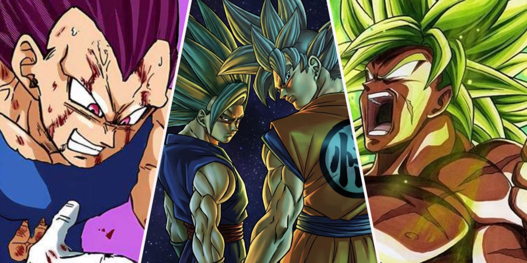 Los 5 Saiyajin que oficialmente superaron a Goku, clasificados