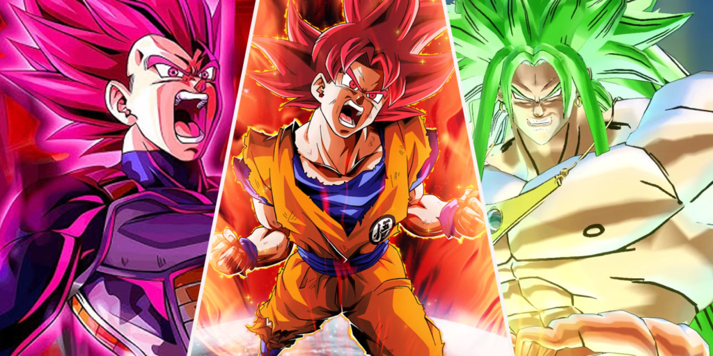 8 versiones más fuertes del Dios Super Saiyan, clasificadas