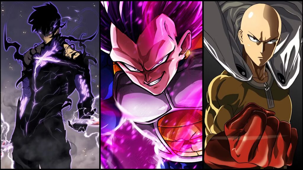 7 personajes de anime dominados que perderían contra Vegeta