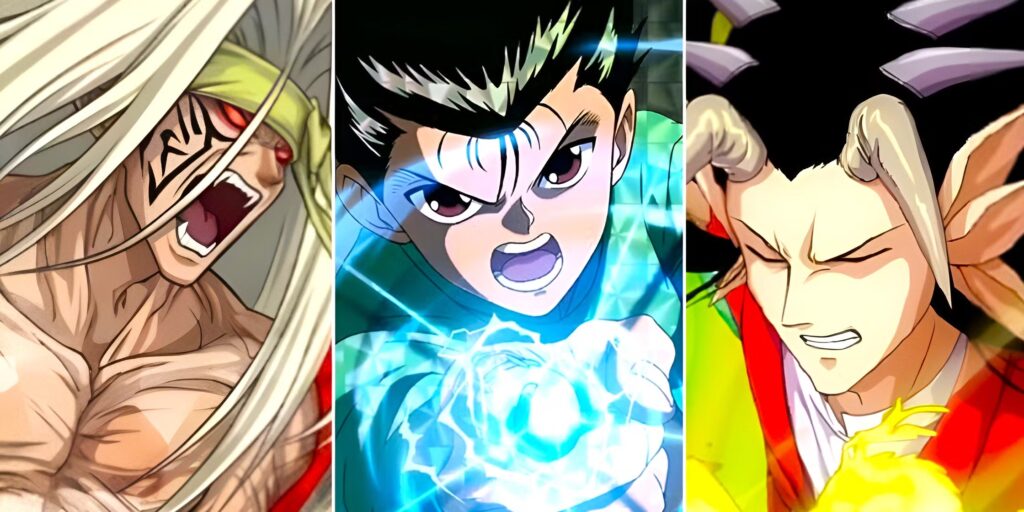 YuYu Hakusho: 10 personajes más fuertes, clasificados