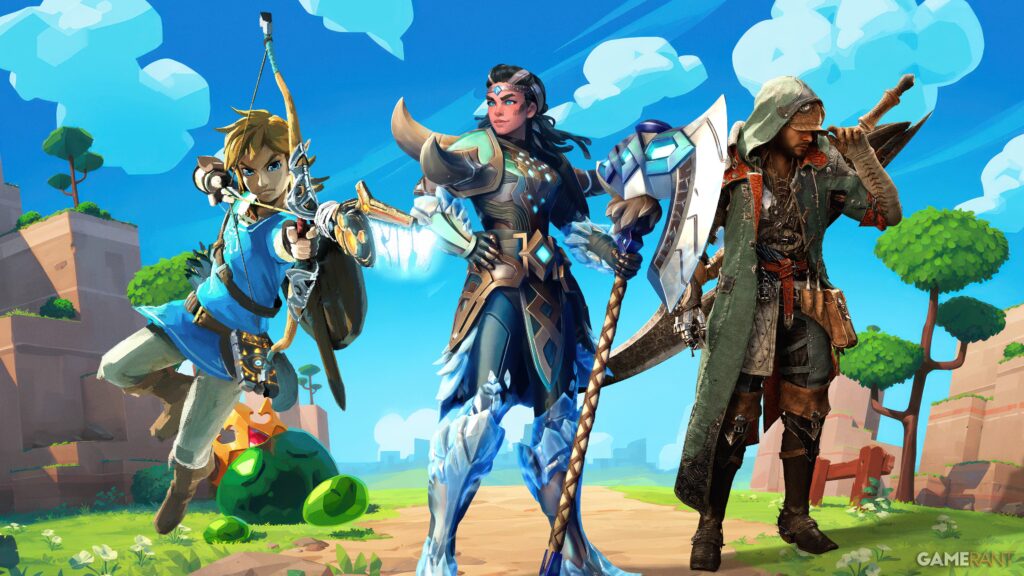 El nuevo juego cooperativo de mundo abierto en Steam es una mezcolanza de Monster Hunter, Dauntless y BotW