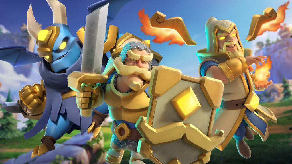 Lista de niveles de todos los héroes en Clash Royale