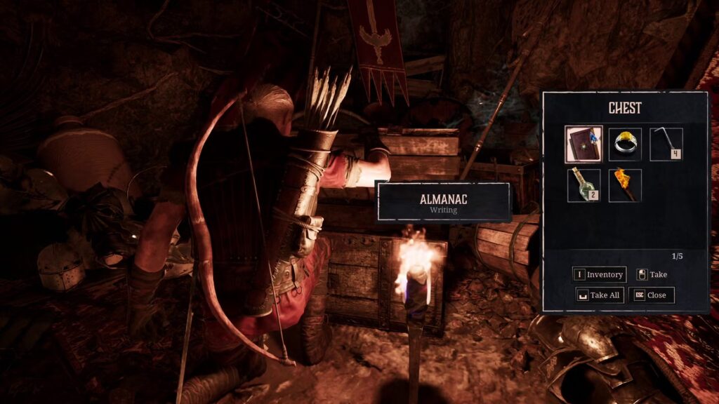 Ubicación del almanaque de remake de Gothic 1: Guía de la cueva del Duende Negro