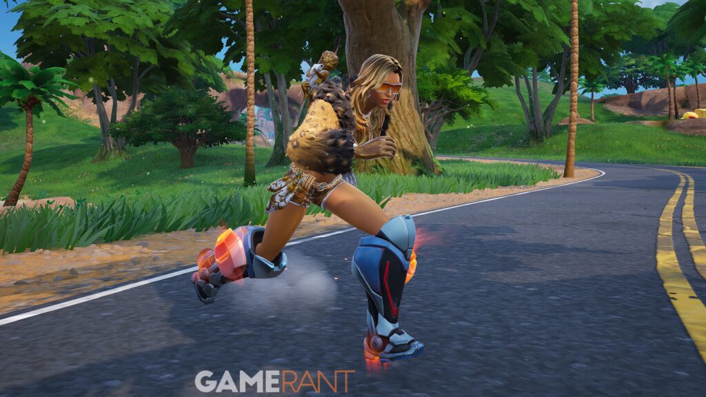 Cómo conseguir siete controles deslizantes en Fortnite Runners