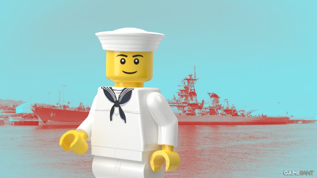 Los fanáticos de LEGO construyen el barco USS Iowa de 331 libras usando casi 100,000 piezas