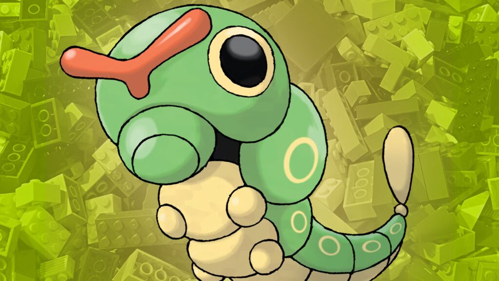 Fan de LEGO construye un increíble Caterpie que es mejor que algunos de los conjuntos oficiales de Pokémon