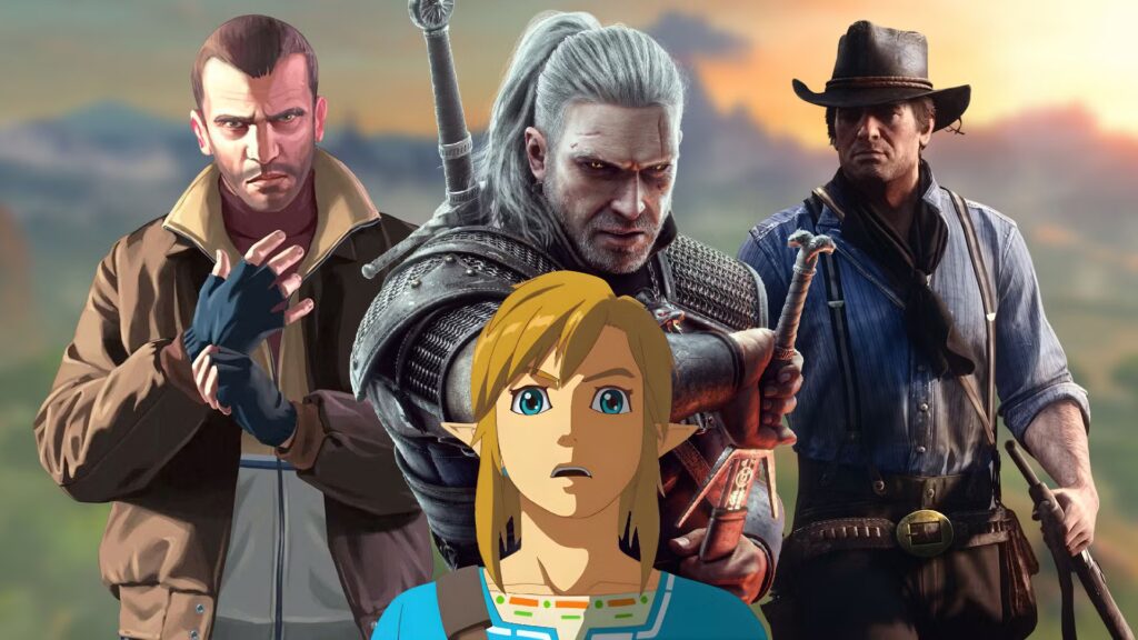 Estas obras maestras del mundo abierto son mejores que Zelda BOTW