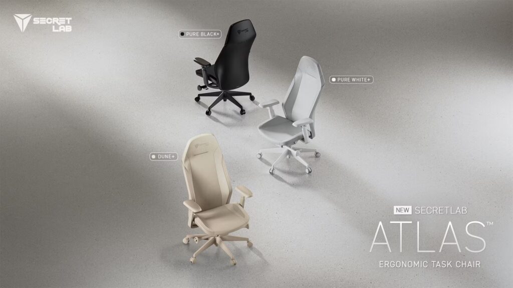 Se anuncia la silla ergonómica Secretlab Atlas: desde $ 499