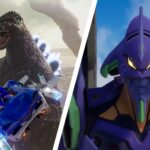 Sonic Racing CrossWorlds se cruza con Godzilla y Evangelion