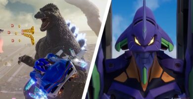 Sonic Racing CrossWorlds se cruza con Godzilla y Evangelion