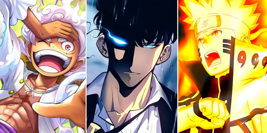 8 personajes de Shonen más fuertes que perderían ante Sung Jinwoo