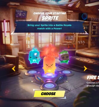 ¿Qué Sprite inicial deberías elegir en Fortnite Runners?
